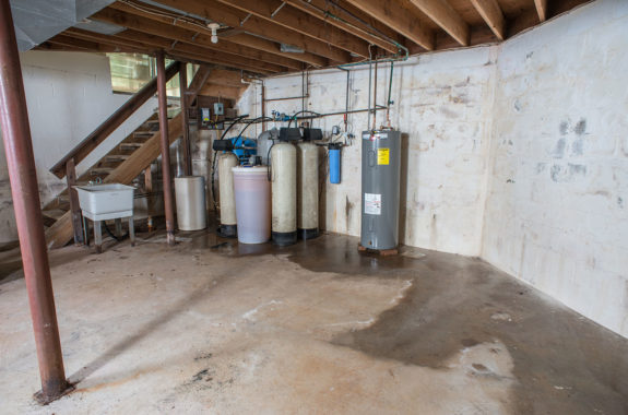 Basement Waterproofing Set 17 Before