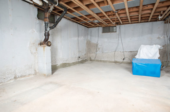 Basement Waterproofing Set 8 Before